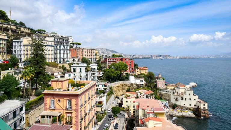 La vista sul Golfo di Napoli