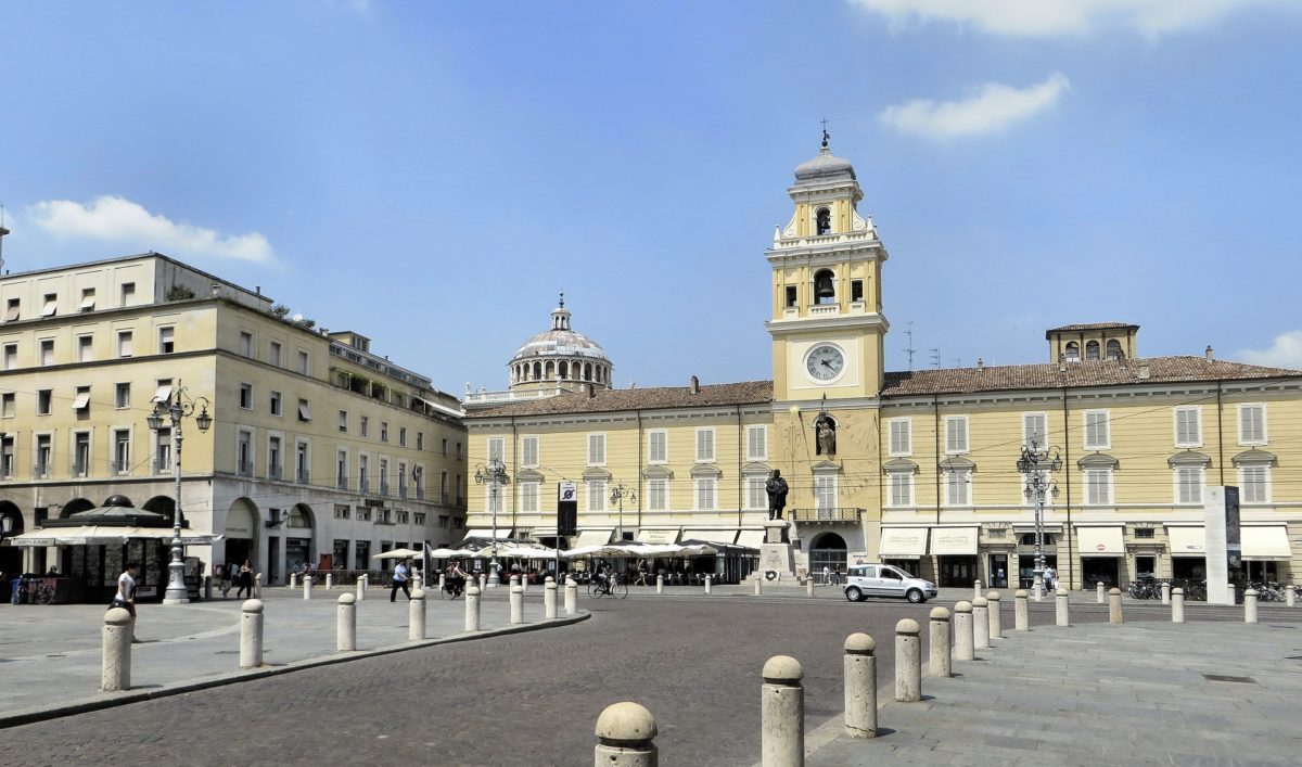 Piazza Garibaldi a Parma